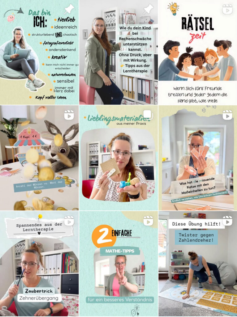 Mathe mit Frau Hasler auf Instagram