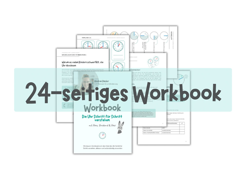 Workbook Andrea Hasler, die Uhr verstehen